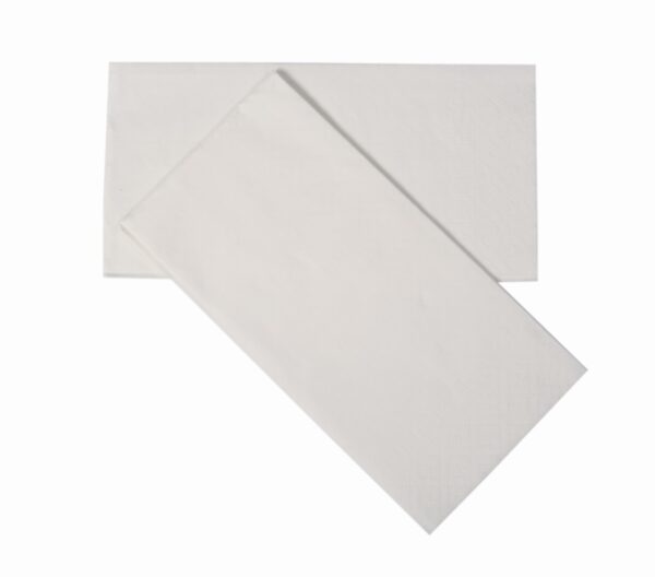 SERVILLETA 40X40 2H BLANCA C/2400